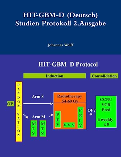 9780557317974: HIT-GBM-D (Deutsch) Studien Protokoll 2.Ausgabe