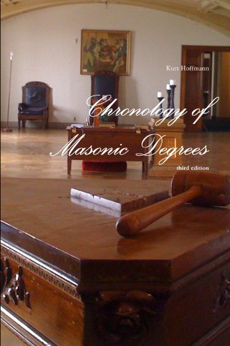 9780557443727: Chronology of Masonic Degrees