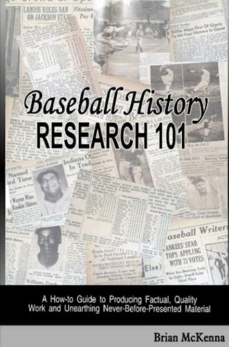 Stock image for Baseball History Research 101 for sale by Better World Books