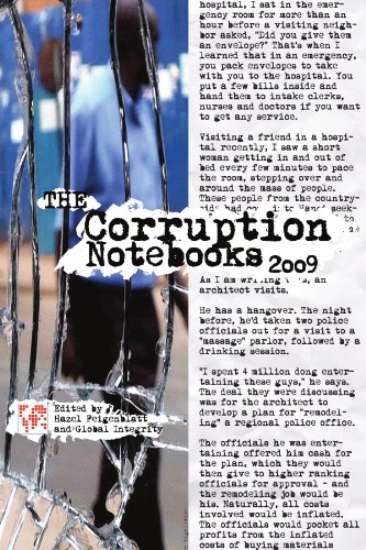 Stock image for The Corruption Notebooks 2009 for sale by Revaluation Books
