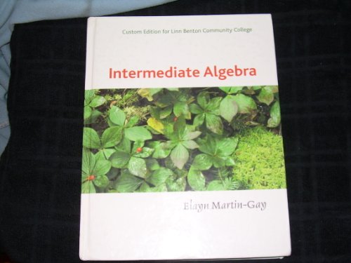 Stock image for Intermediate Algebra for sale by ThriftBooks-Atlanta
