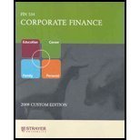 Beispielbild fr Corporate Finance: Fin534 FIN 534 (2008 Custom edition) by Strayer University (2007-01-01) zum Verkauf von ThriftBooks-Dallas