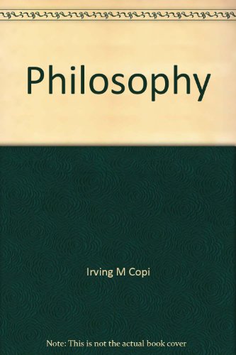 Imagen de archivo de Philosophy a la venta por Books From California