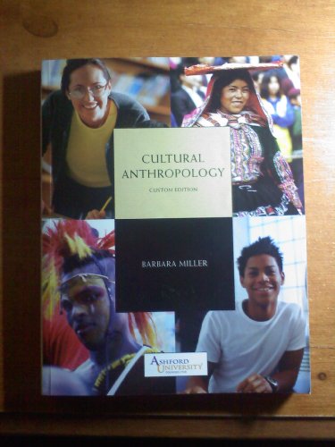 Beispielbild fr Cultural Anthropology Custom Edition Ashford University (Cultural Anthropology, Custom Edition) zum Verkauf von Better World Books