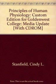 Imagen de archivo de Principles of Human Physiology: Custom Edition for Goldenwest College: Media Update a la venta por Books From California