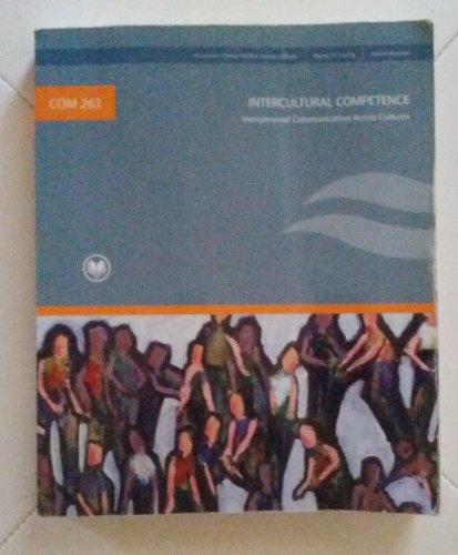 9780558133238: Intercultural Competence; Interpersonal Communication Across Cultures