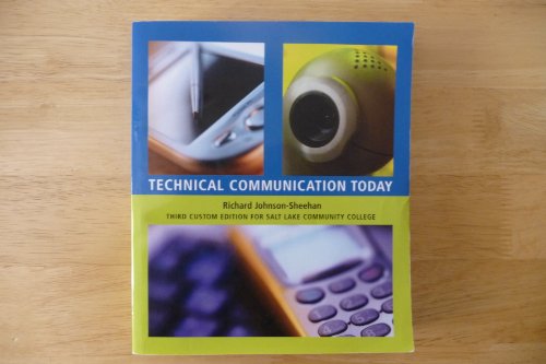 Stock image for Technical Communication Today for sale by ThriftBooks-Dallas