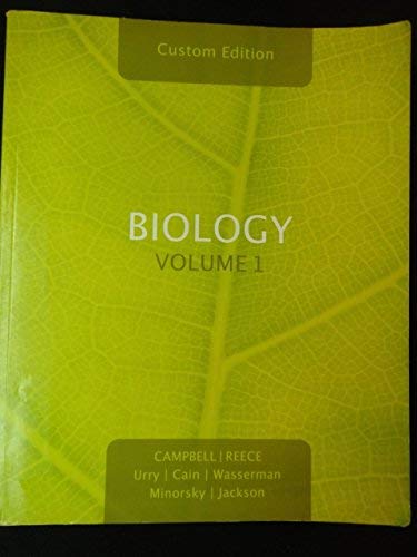 Beispielbild fr Biology Volume 1 zum Verkauf von ThriftBooks-Dallas