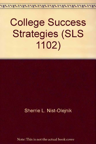 9780558239237: College Success Strategies (SLS 1102)