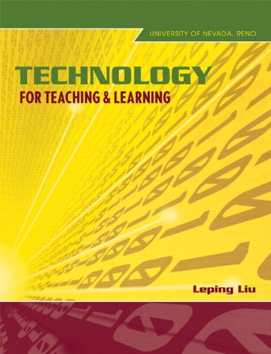 Technology for Teaching and Learning (9780558305987) by Liu, Leping