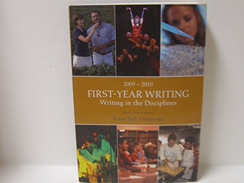 Stock image for First-Year Writing: Writing in the Disciplines for sale by HPB-Red