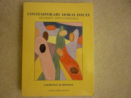 Imagen de archivo de Contemporary Moral Issues: Diversity and Consensus a la venta por SecondSale