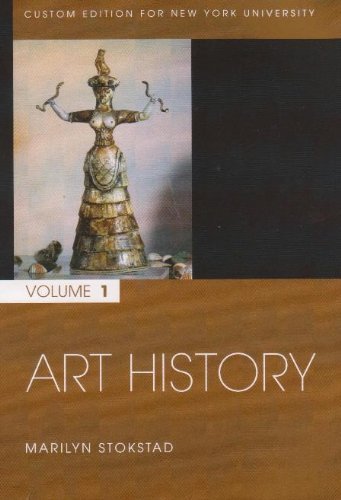 Stock image for ART HISTORY VOLUME 1 CUSTOM EDITION FOR NEW YORK UNIVERSITY (CUSTOM EDITION FOR NEW YORK UNIVERSITY) for sale by Better World Books