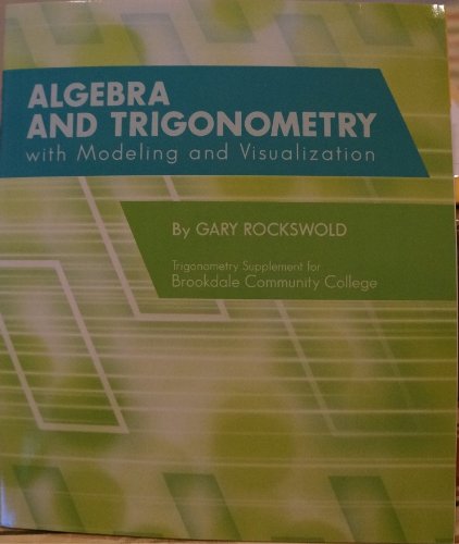 Stock image for Algebra and Trig. Supplement (Custom) for sale by Better World Books