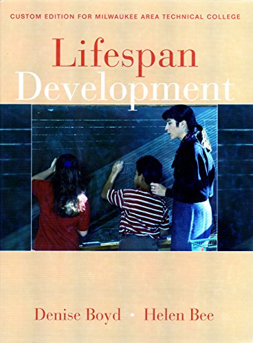 Stock image for Lifespan Development Custom Edition for Milwaukee Area Technical College for sale by HPB-Red