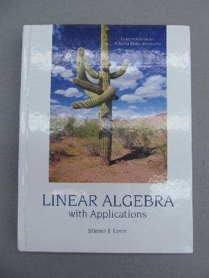 Imagen de archivo de Linear Algebra with Applications a la venta por Bookmans