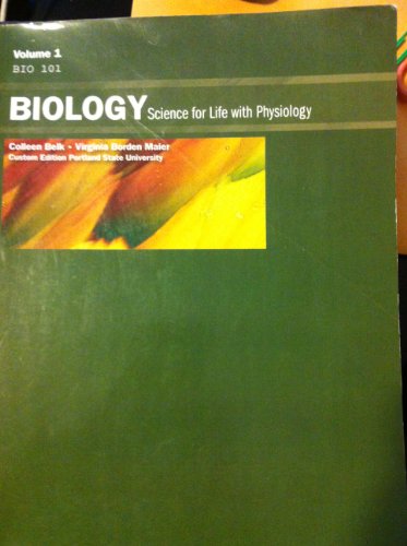 Imagen de archivo de Biology: Science for Life with Physiology (Custom Edition Portland State University, 1) a la venta por Goodwill Books