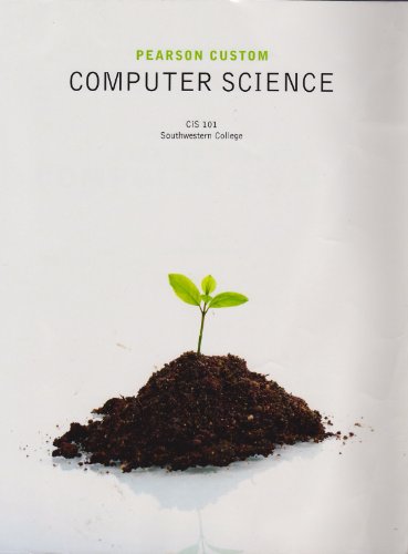 Stock image for Computer Science (CIS 101 Southwestern College) for sale by SecondSale