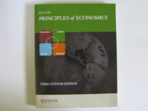 Stock image for Survey of Economics: Principles, Applications, and Tools (Custom Edition) for sale by HPB-Red