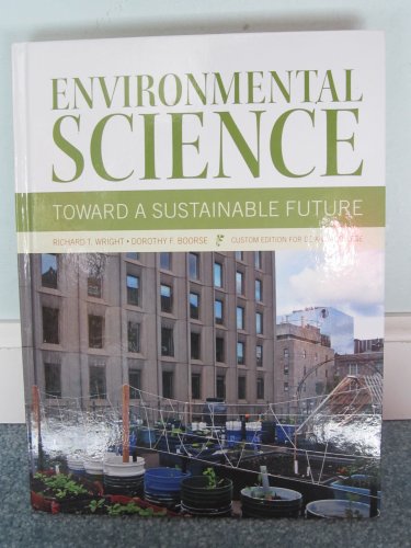 Beispielbild fr Environmental Science Toward A Sustainable Future Custom Edition for De Anza College zum Verkauf von HPB-Red