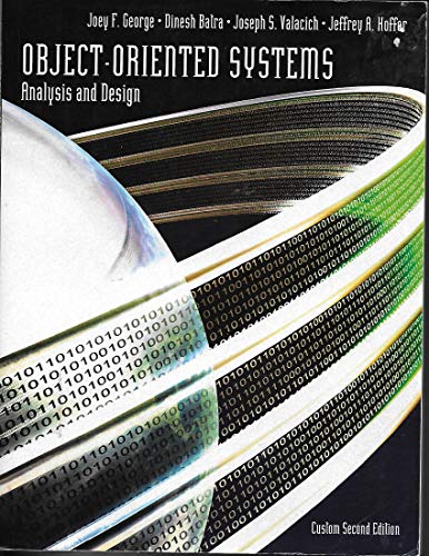 9780558587291: Object-oriented Systems Analysis and Design
