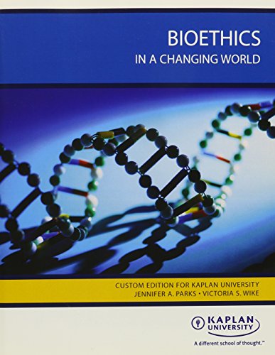 Imagen de archivo de Bioethics in a Changing World a la venta por ThriftBooks-Dallas