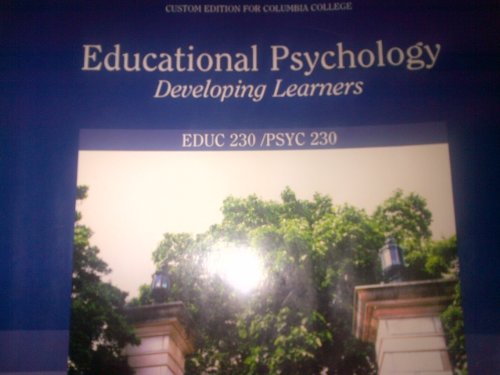 Stock image for Educational Psychology: Developing Learners for sale by ThriftBooks-Dallas