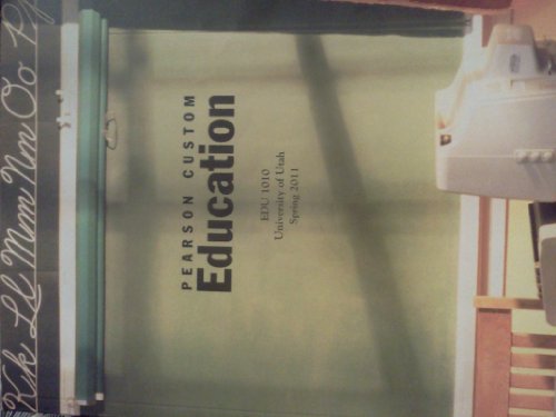 Imagen de archivo de Pearson Custom Education (EDU 1010) a la venta por -OnTimeBooks-
