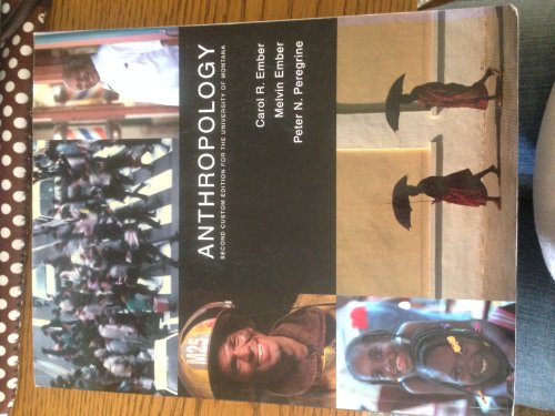 Immagine dell'editore per Anthropology Second Custom Edition for the University of Montana venduto da BooksRun