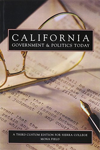 Beispielbild fr California Government & Politics Today: Custom Edition for Sierra College zum Verkauf von Better World Books