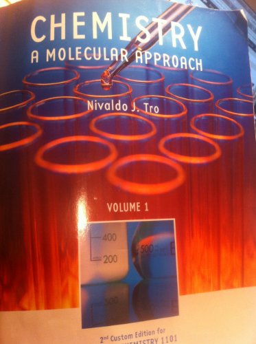 Beispielbild fr Chemistry: A Molecular Approach zum Verkauf von BookHolders