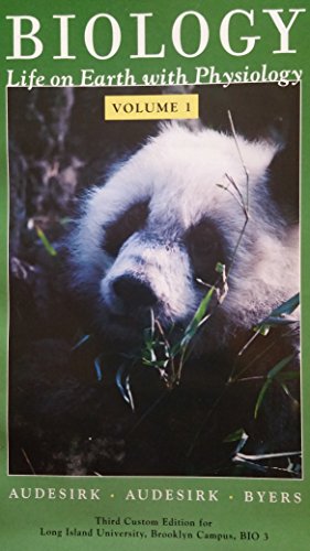 Beispielbild fr Biology Life on Earth with Physiology, Third Custom Edition for Long Island University Bio 3, Volume 1 zum Verkauf von ThriftBooks-Dallas