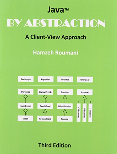 9780558819835: Java by Abstraction: A Client-view Approach