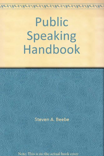 Beispielbild fr Public Speaking Handbook zum Verkauf von Fleur Fine Books