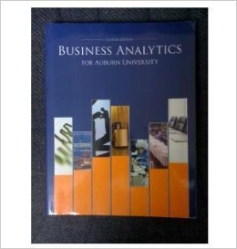 Imagen de archivo de Business Analytics for Auburn University a la venta por Decluttr