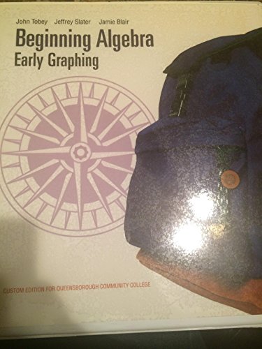 9780558834296: Beginning Algebra: Early Graphing, Second Edition