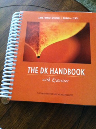 Beispielbild fr The DK Handbook zum Verkauf von Books-FYI, Inc.