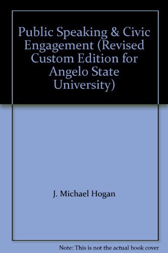 Imagen de archivo de Public Speaking & Civic Engagement (Revised Custom Edition for Angelo State University) a la venta por HPB-Red