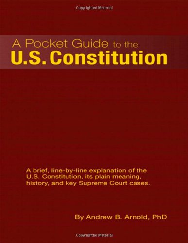 Beispielbild fr A Pocket Guide to the U. S. Constitution zum Verkauf von Better World Books
