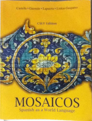 Imagen de archivo de Mosaicos (Spanish as a World Language, Fifth Edition) a la venta por Bulrushed Books