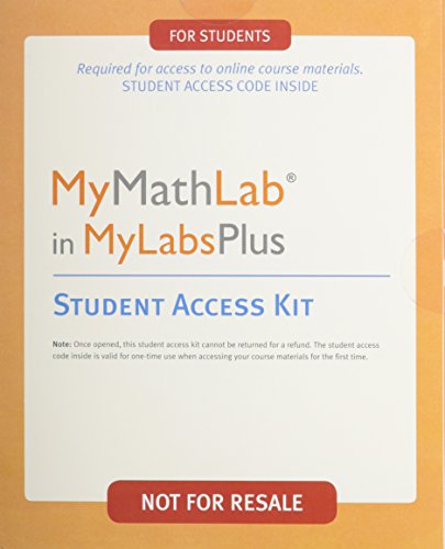 Beispielbild fr MyMathLab in MyLabsPlus, Student Access Kit zum Verkauf von BooksRun