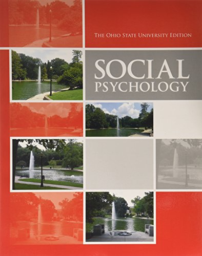 Stock image for SOCIAL PSYCHOLOGY (CUSTOM S11) for sale by HPB-Red