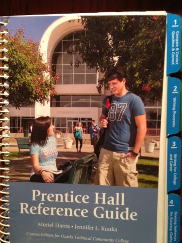 Stock image for Prentice Hall Reference Guide Custom Edition for Ozarks Technical Community College for sale by HPB-Red