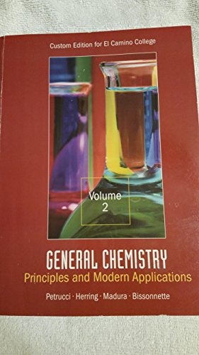 Stock image for General Chemistry : Principles and Applications Edition for El Camino College for sale by HPB-Red