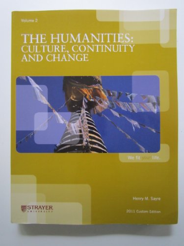 The Humanities: Culture, Continuity and Change (9780558964290) by Henry M. Sayre