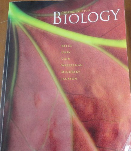 Beispielbild fr Custom Edition Biology zum Verkauf von Books From California