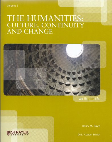 Immagine dell'editore per The Humanities: Culture, Continuity, and Change [Strayer University] venduto da BooksRun