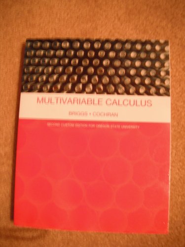 Stock image for Multivariable Calculus (2nd Custom Edition for Oregon State University) for sale by Better World Books: West