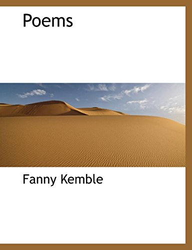 Poems (9780559066795) by Kemble, Fanny