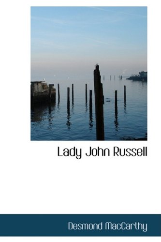 Lady John Russell (9780559131684) by MacCarthy, Desmond